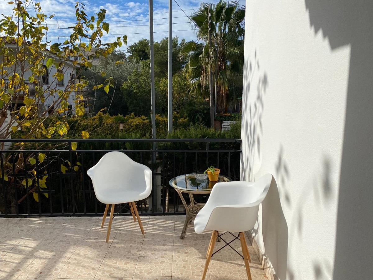 Charming Apartment In A Duplex With Garden & Balcony Cunit Eksteriør billede
